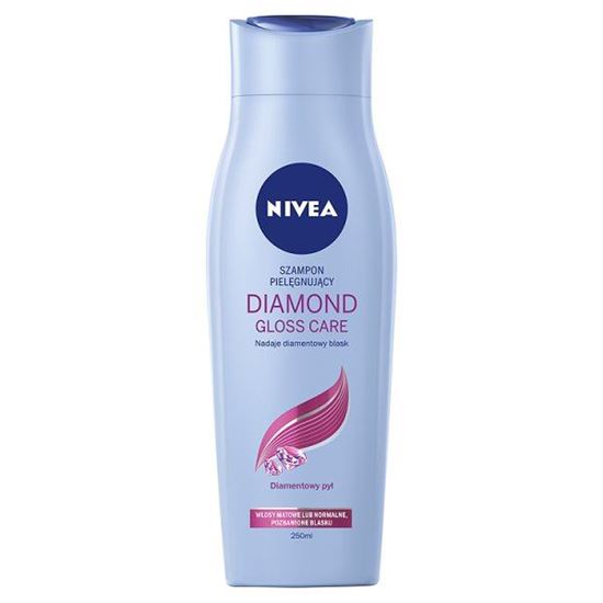 Obrazek NIVEA Diamond Gloss Care Szampon pielęgnujący 250 ml