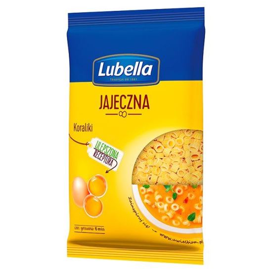 Obrazek Lubella Jajeczna Makaron Koraliki 250 g