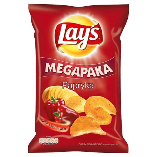 Obrazek Lay's Papryka Chipsy ziemniaczane 225 g