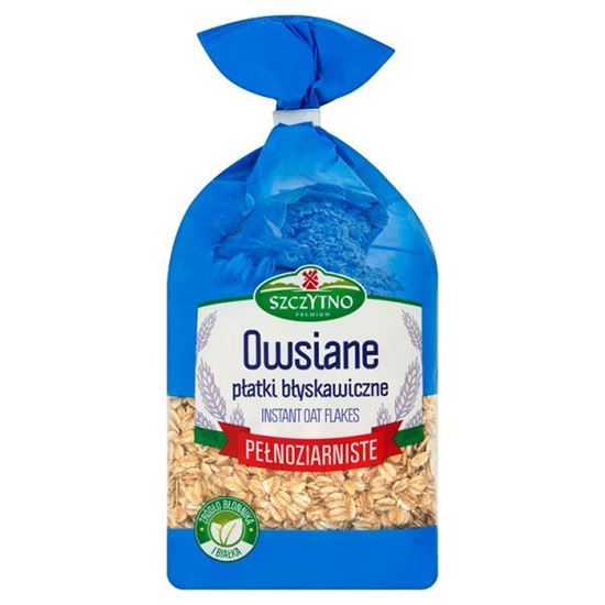 Obrazek Szczytno Premium Owsiane płatki błyskawiczne 400 g