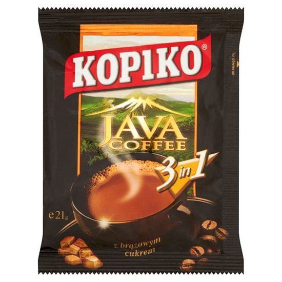 Obrazek Kopiko Java Coffee 3in1 Rozpuszczalny napój kawowy 21 g