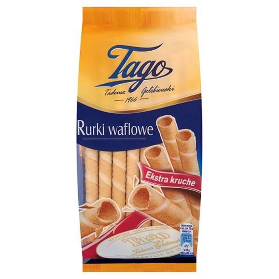 Obrazek Tago Rurki waflowe 115 g
