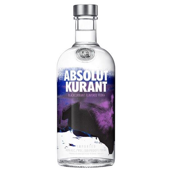Obrazek Absolut Kurant Wódka o smaku czarnej porzeczki 700 ml
