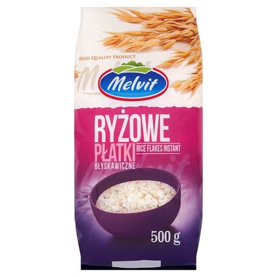 Obrazek Melvit Ryżowe płatki błyskawiczne 500 g