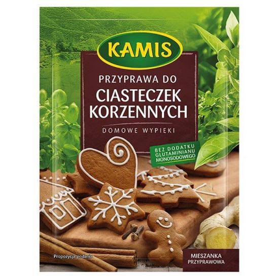 Obrazek Kamis Domowe wypieki Przyprawa do ciasteczek korzennych Mieszanka przyprawowa 20 g