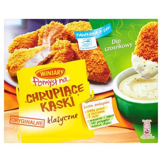 Obrazek Winiary Pomysł na... Chrupiące kąski klasyczne Dip czosnkowy 89 g