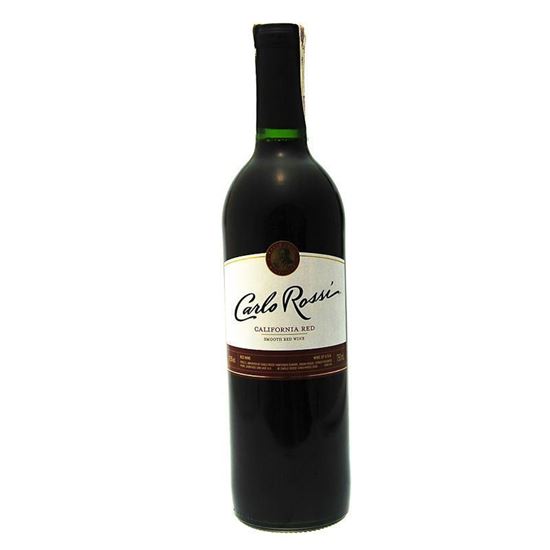 Obrazek Carlo rossi czerwone 750 ml