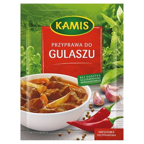Obrazek Kamis Przyprawa do gulaszu Mieszanka przyprawowa 25 g