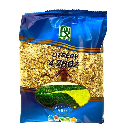Obrazek Radix otręby 4 zboża 200 g