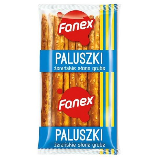 Obrazek Fanex Paluszki żerańskie słone grube 100 g