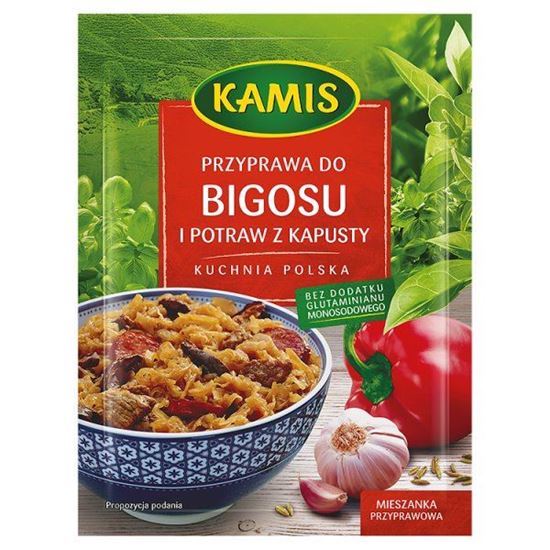 Obrazek Kamis Kuchnia polska Przyprawa do bigosu i potraw z kapusty Mieszanka przyprawowa 20 g