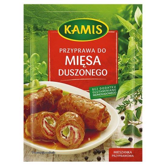 Obrazek Kamis Przyprawa do mięsa duszonego Mieszanka przyprawowa 30 g