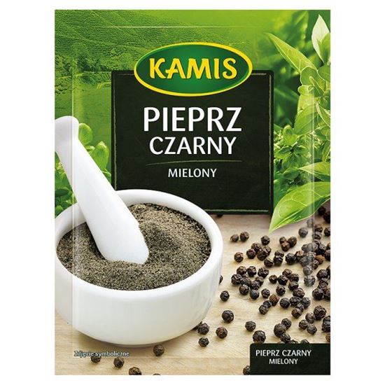 Obrazek Kamis Pieprz czarny mielony 20 g