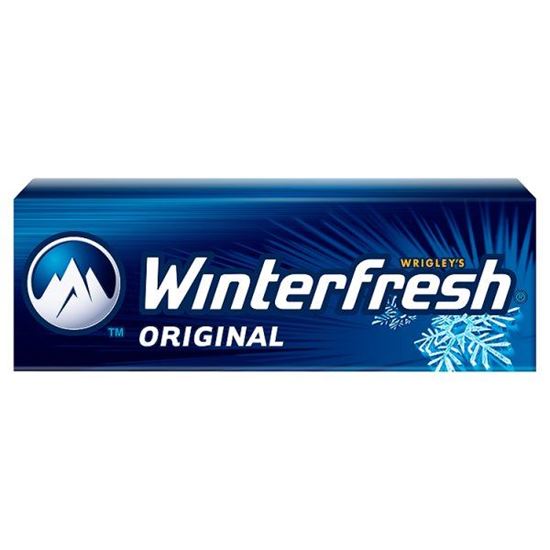 Obrazek Winterfresh Original Guma do żucia bez cukru 14 g (10 drażetek)