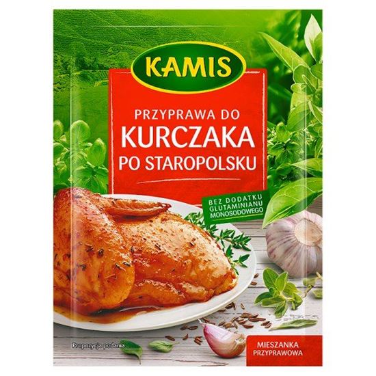 Obrazek Kamis Przyprawa do kurczaka po staropolsku Mieszanka przyprawowa 25 g