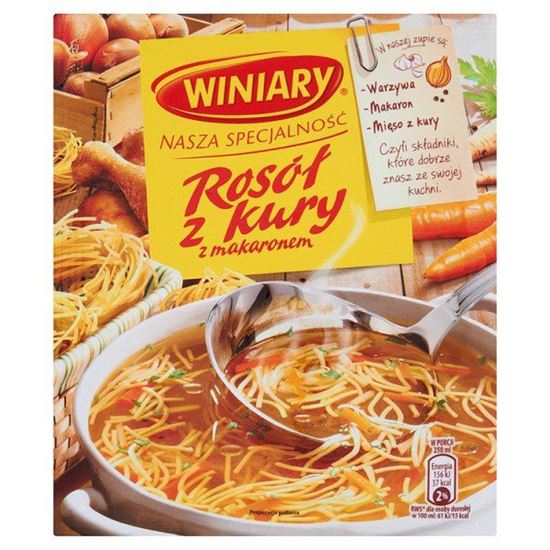 Obrazek Winiary Nasza specjalność Rosół z kury z makaronem 48 g