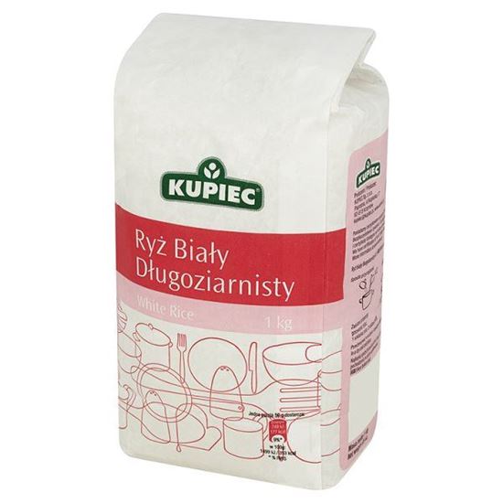 Obrazek Kupiec Ryż biały długoziarnisty 1 kg