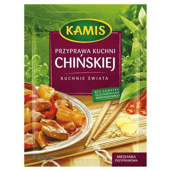 Obrazek Kamis Kuchnie świata Przyprawa kuchni chińskiej Mieszanka przyprawowa 25 g