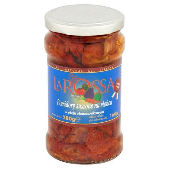 Obrazek La Rossa Pomidory suszone na słońcu w oleju słonecznikowym 280 g
