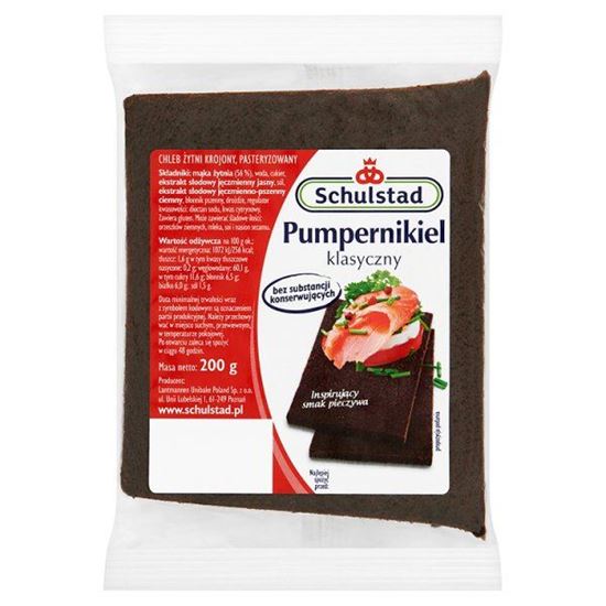 Obrazek Schulstad Pumpernikiel klasyczny 200 g