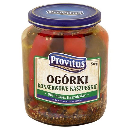 Obrazek Provitus Ogórki konserwowe kaszubskie 640 g