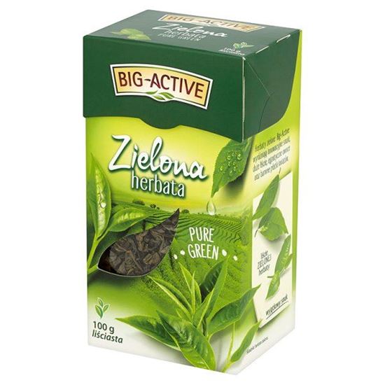 Obrazek Big-Active Zielona herbata Pure Green liściasta 100 g