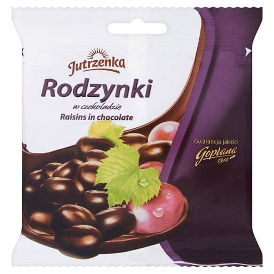 Obrazek Jutrzenka Rodzynki w czekoladzie 80 g