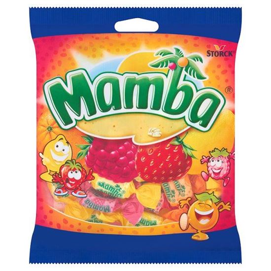 Obrazek Mamba Gumy rozpuszczalne o smaku owocowym 125 g