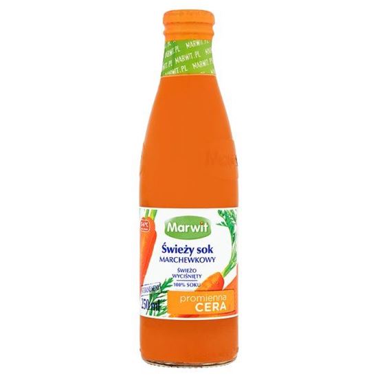Obrazek Marwit Świeży sok marchewkowy 250 ml