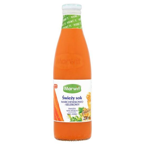 Obrazek Marwit Świeży sok marchewkowo-selerowy 250 ml