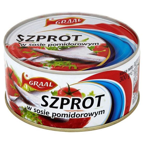 Obrazek GRAAL Szprot w sosie pomidorowym 300 g