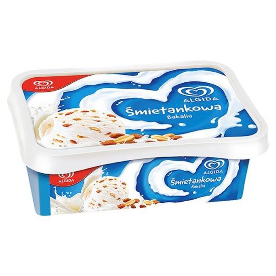 Obrazek Algida Śmietankowa Bakalia Lody 1000 ml