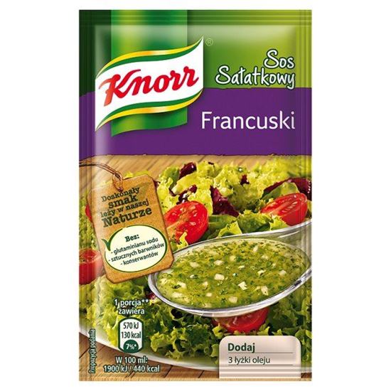 Obrazek Knorr Sos sałatkowy francuski 9 g