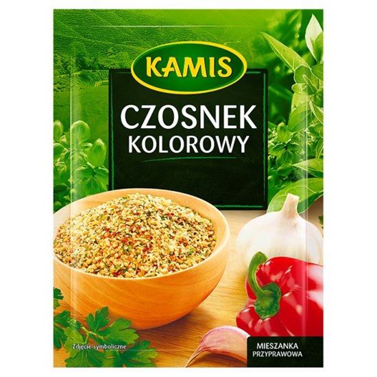 Obrazek Kamis Czosnek kolorowy Mieszanka przyprawowa 20 g