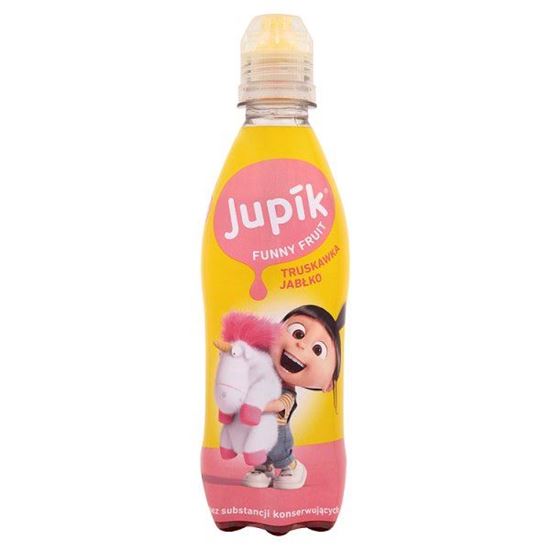 Obrazek Jupik Funny Fruit Truskawka jabłko Napój niegazowany 330 ml