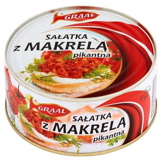 Obrazek GRAAL Sałatka z makrelą pikantna 300 g