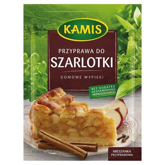 Obrazek Kamis Domowe wypieki Przyprawa do szarlotki Mieszanka przyprawowa 20 g