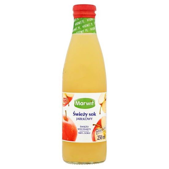 Obrazek Marwit Świeży sok jabłkowy 250 ml
