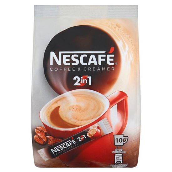 Obrazek Nescafé 2in1 Coffee & Creamer Rozpuszczalny napój kawowy 100 g (10 saszetek)