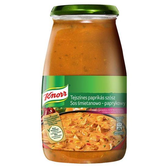 Obrazek Knorr Sos śmietanowo-paprykowy z cebulą i natką pietruszki 500 g