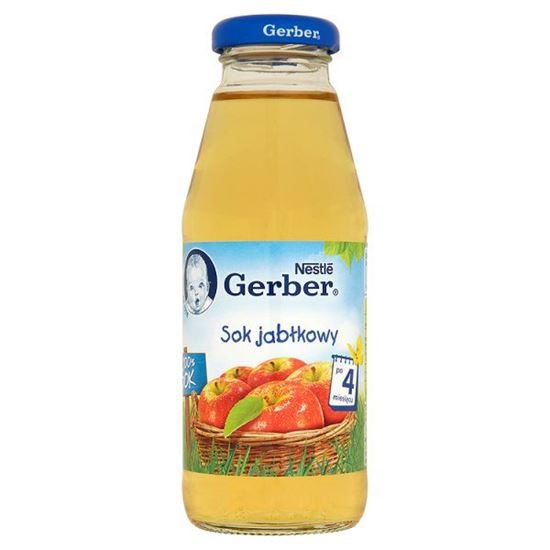 Obrazek Gerber 100% Sok jabłkowy po 4 miesiącu 300 ml
