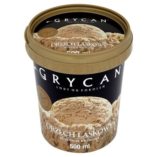 Obrazek Grycan Lody orzech laskowy 500 ml