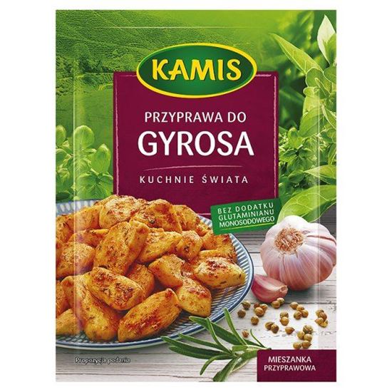 Obrazek Kamis Kuchnie świata Przyprawa do gyrosa Mieszanka przyprawowa 30 g