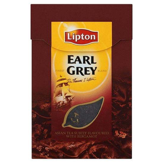 Obrazek Lipton Earl Grey Herbata czarna aromatyzowana liściasta 100 g