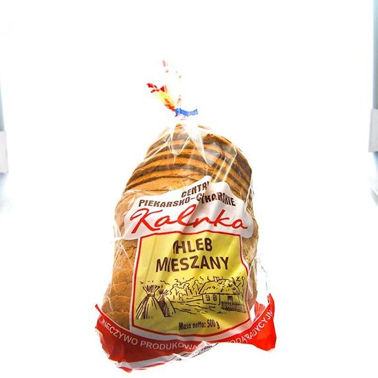 Obrazek Kalinka Chleb mieszany krojony 500g sztuka