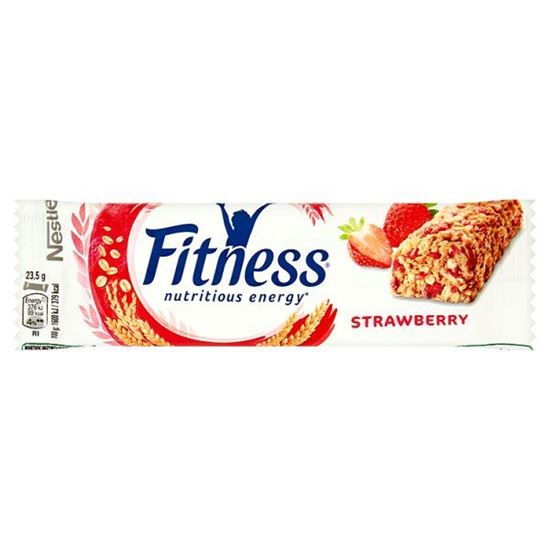Obrazek Nestlé Fitness Strawberry Batonik zbożowy 23,5 g