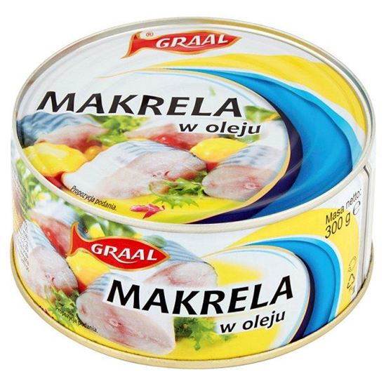 Obrazek GRAAL Makrela w oleju 300 g