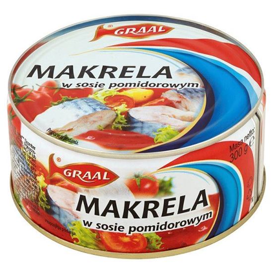 Obrazek GRAAL Makrela w sosie pomidorowym 300 g