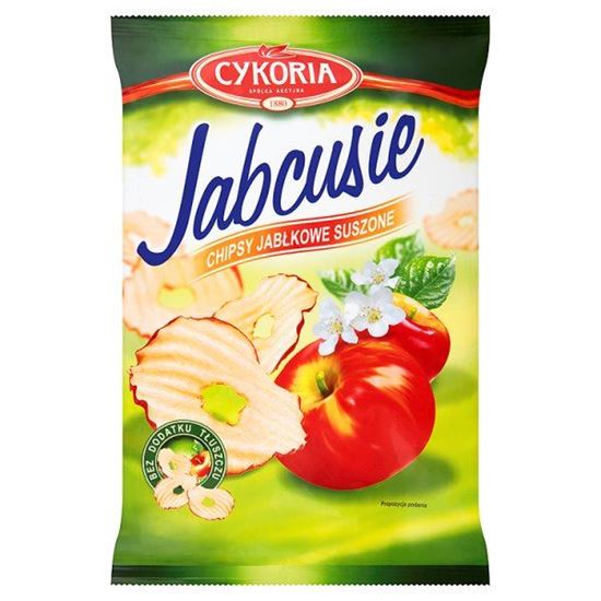 Obrazek Cykoria Jabcusie Chipsy jabłkowe suszone 40 g