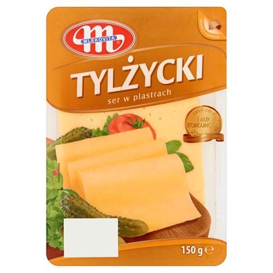 Obrazek Mlekovita Ser Tylżycki w plastrach 150 g
